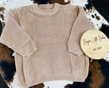 Load image into Gallery viewer, Kid’s Chunky Oversized Sweater ✨RTS✨
