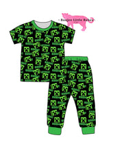 Load image into Gallery viewer, “Boom” Short Sleeve Lounge Set (RTS)
