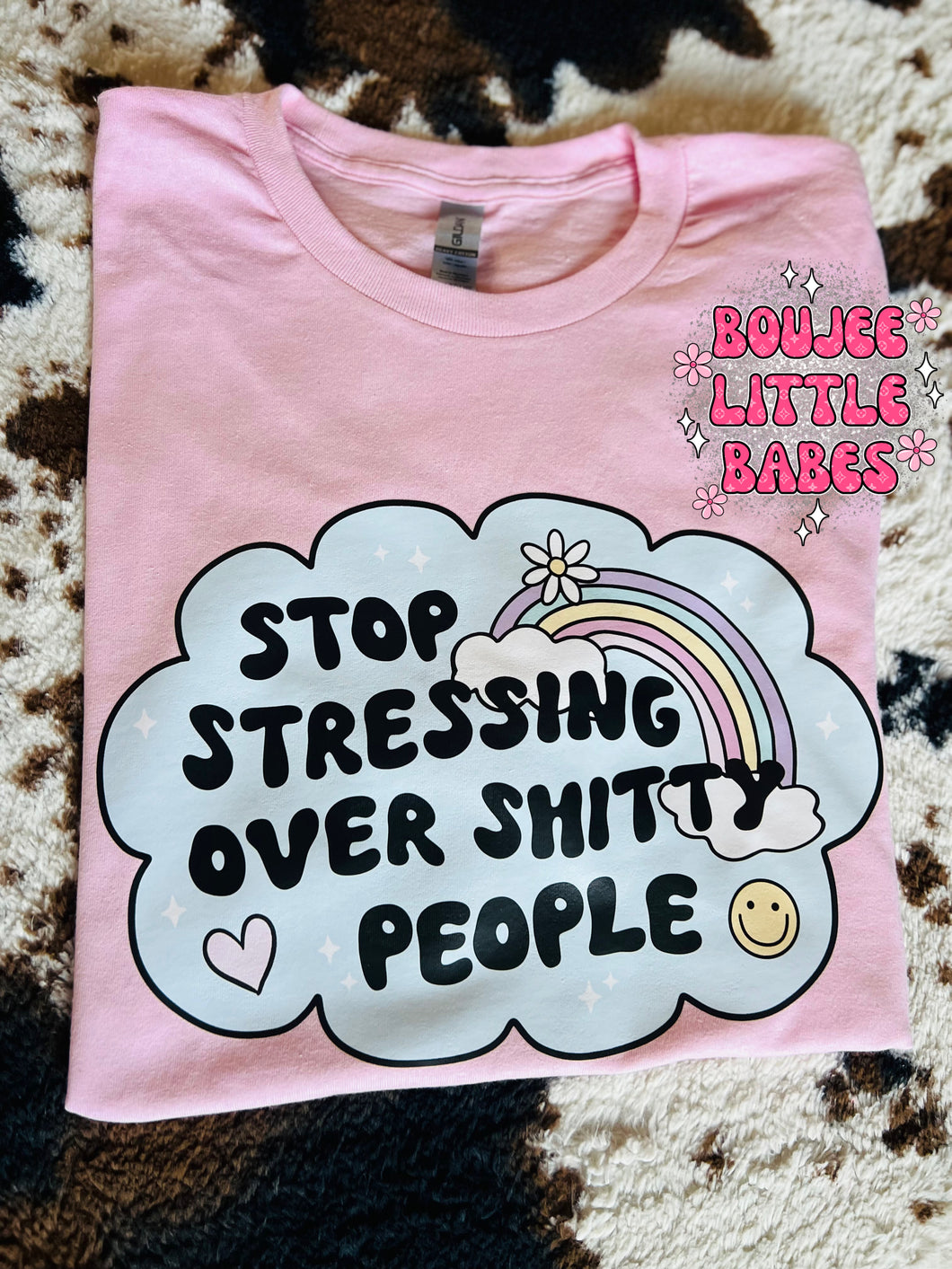 “Stop Stressing” Short Sleeve T-Shirt ✨RTS✨ ADULT SIZE ONLY