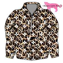 Load image into Gallery viewer, “Boujee Leopard” Lightweight Pullover (RTS)
