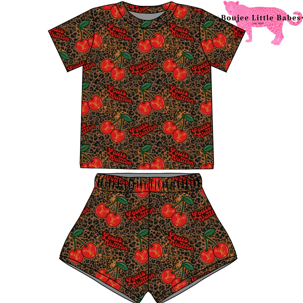 “Leopard” T-Shirt & Short Set 21-45 BUSINESS DAYS - Due By 7/23 (PRE ORDER)
