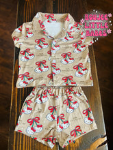 Load image into Gallery viewer, “HK” Buttom Up T-Shirt &amp; Short Set ✨RTS✨
